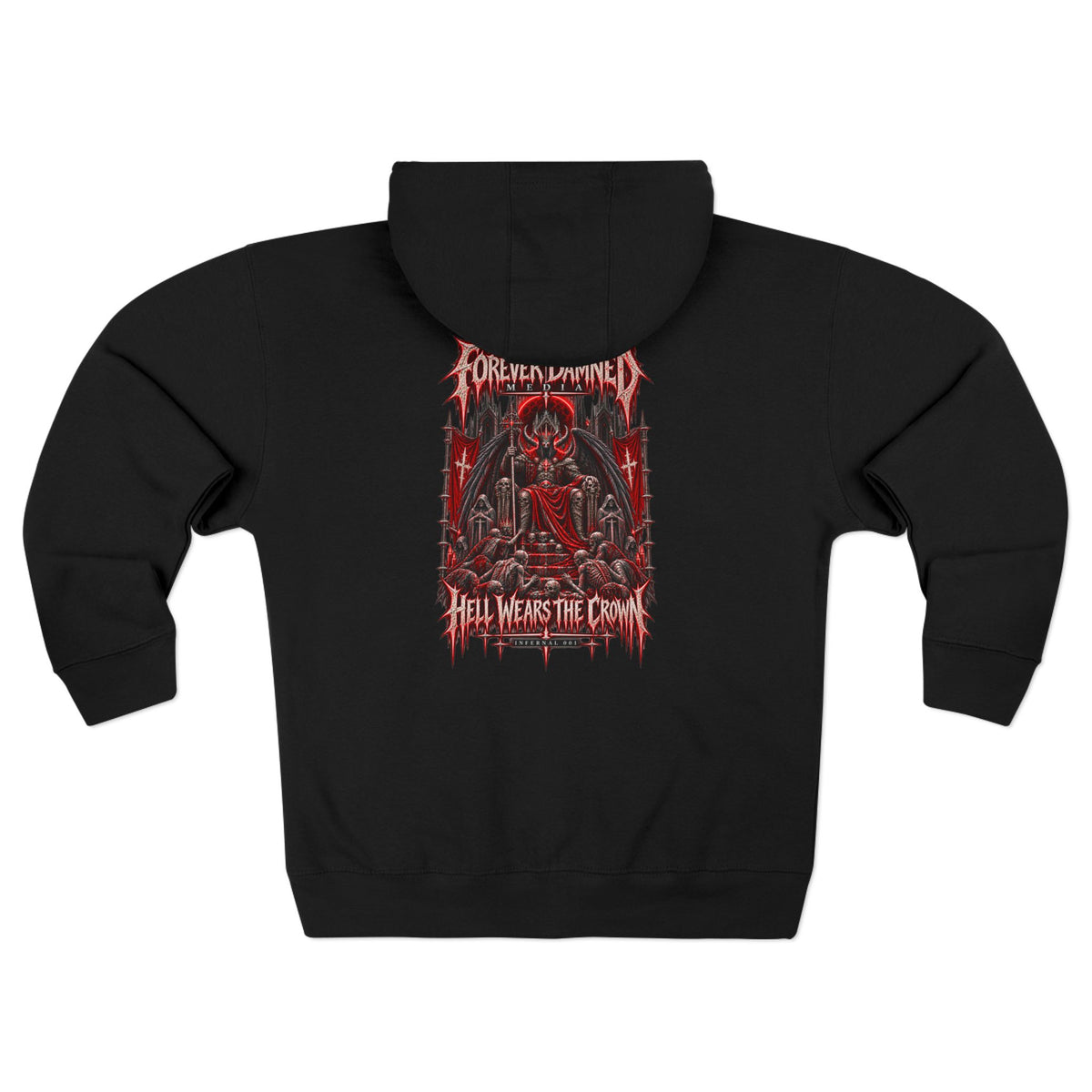 Hell Wears the Crown Hoodie