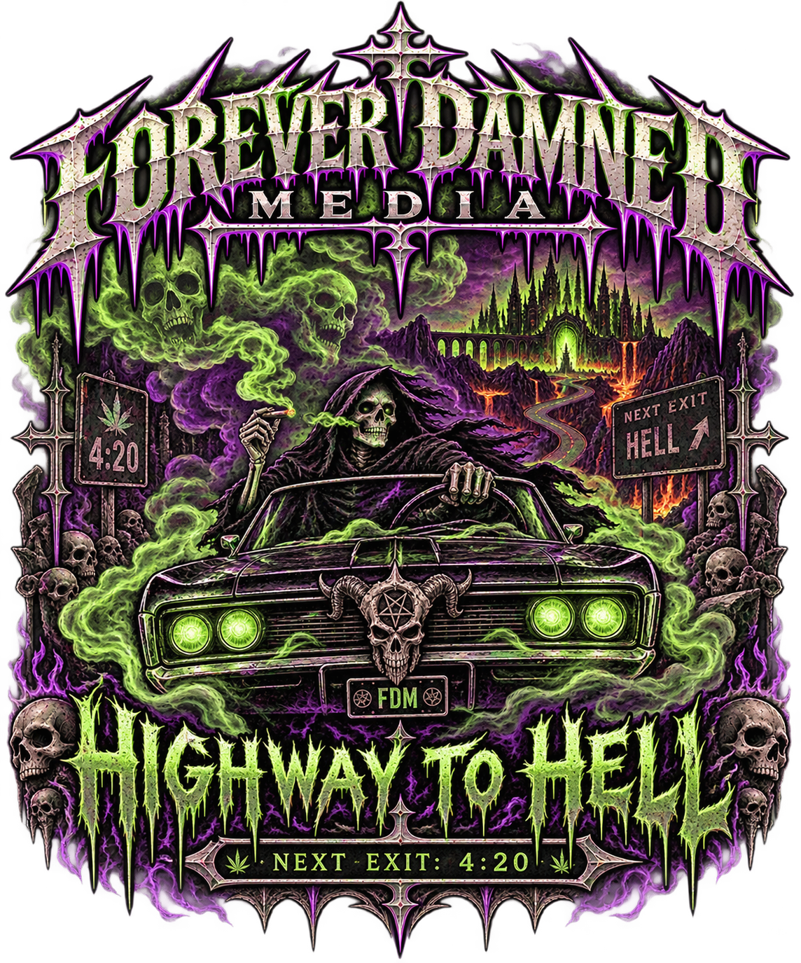 FOREVER DAMNED MEDIA / HIGHWAY TO HELL